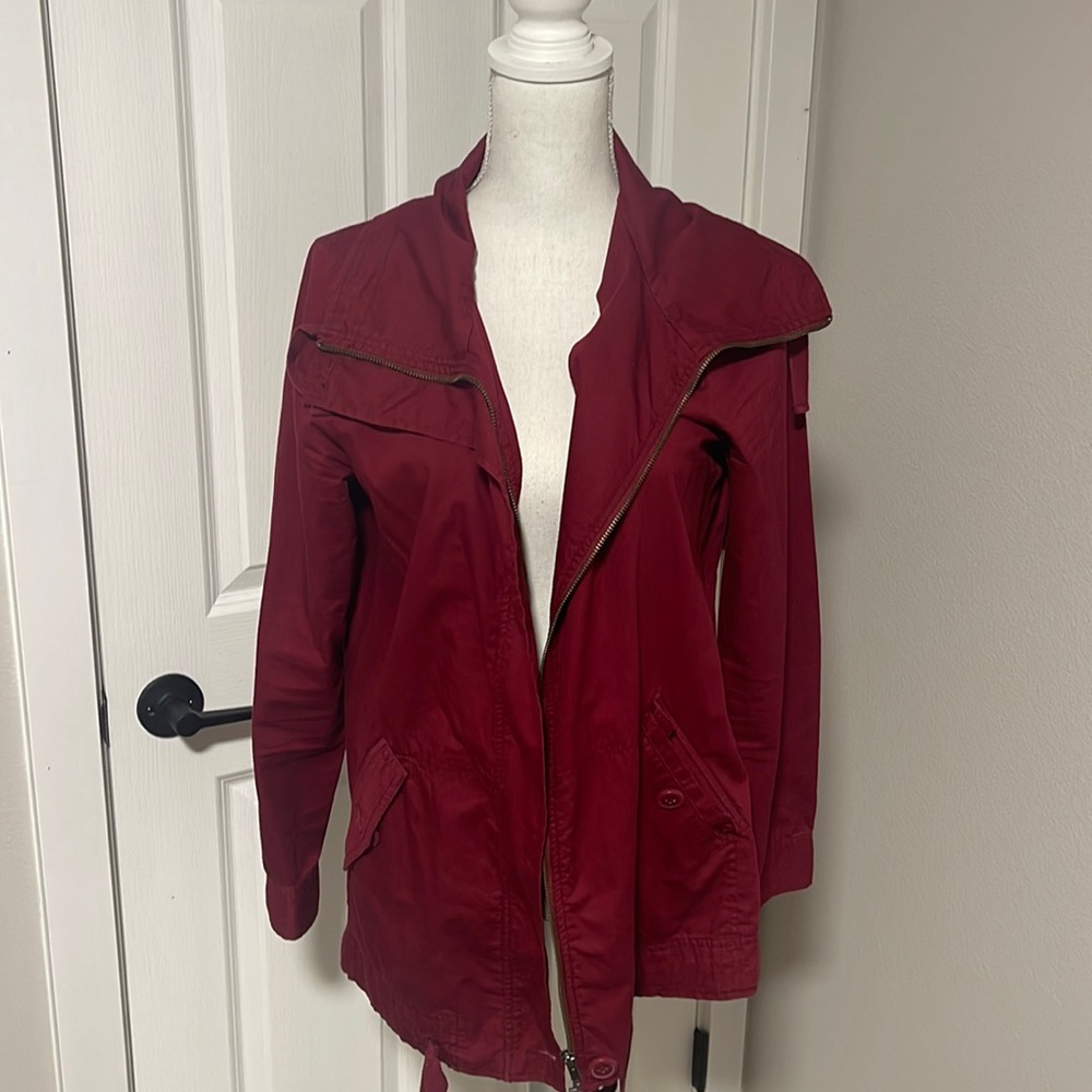 Rubbish Red Utility Jacket